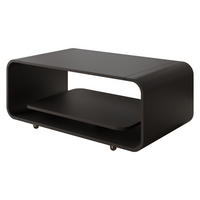 COUCHTISCH Elio - Schwarz, Holzwerkstoff (100/50/41cm) - MIRJAN24