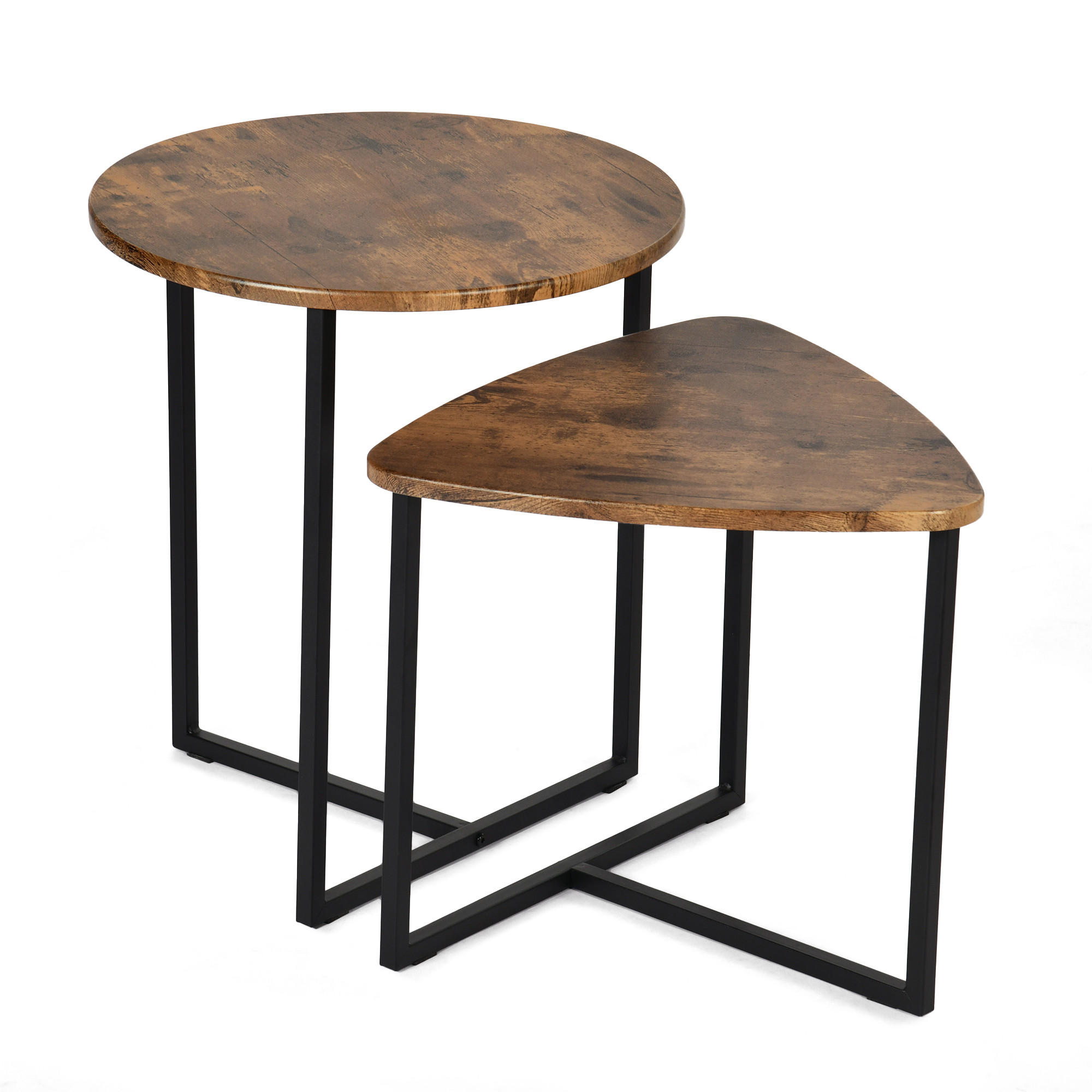 COUCHTISCH MDF in Braun - Braun, Holzwerkstoff (45/45/51cm) - Meubles Cosy