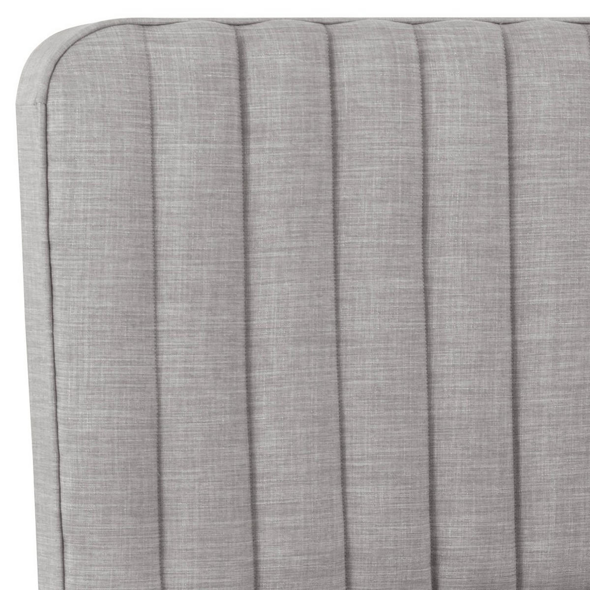 BETT NEVA /160x200 cm mit Lattenrost - Hellgrau - Hellgrau, Holzwerkstoff (160/200cm) - Weber Industries