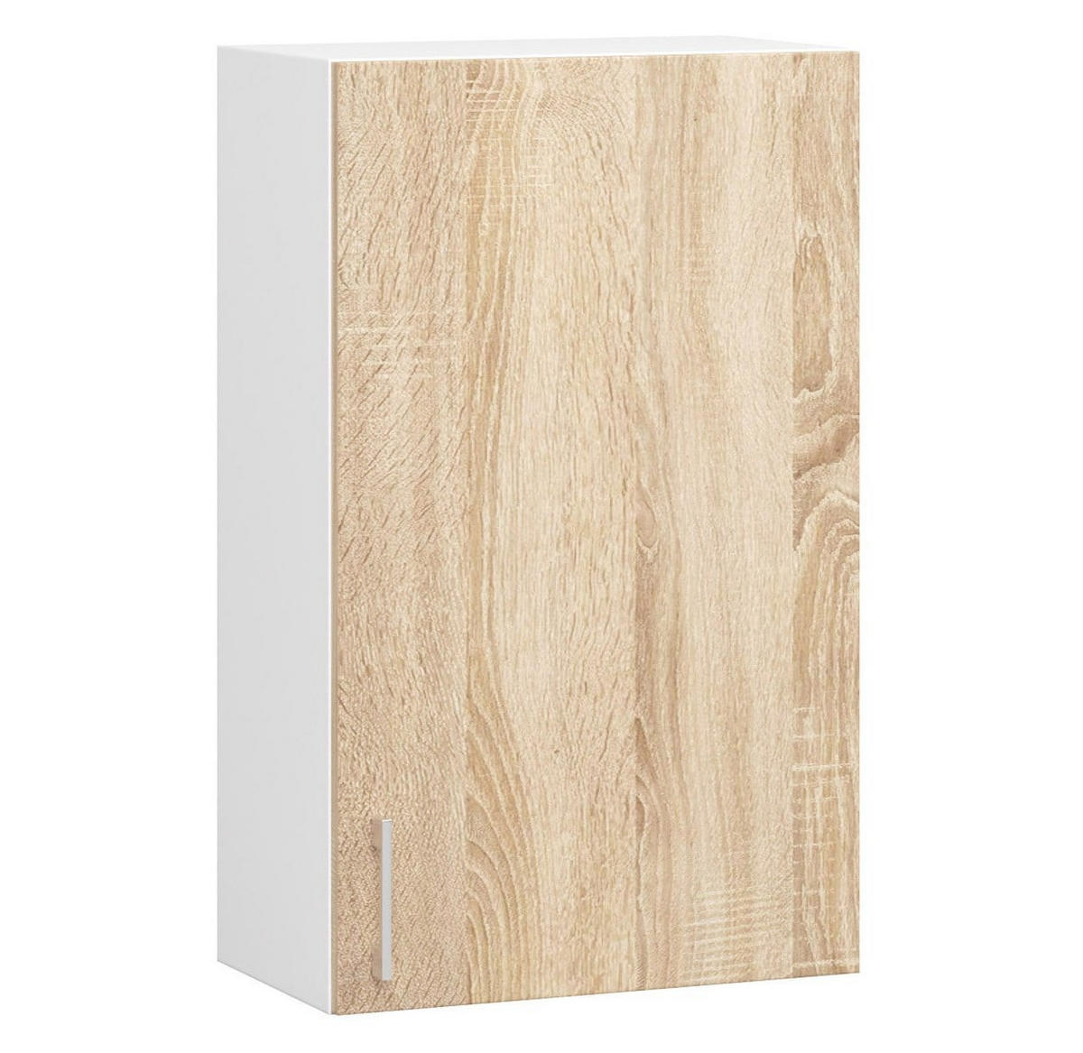 HÄNGESCHRANK Weiß, Eiche Sonoma 72/50/30,5 - Weiß/Sonoma Eiche, Holzwerkstoff (50/72/30.5cm) - RAUMHIRSCH FURNITURE