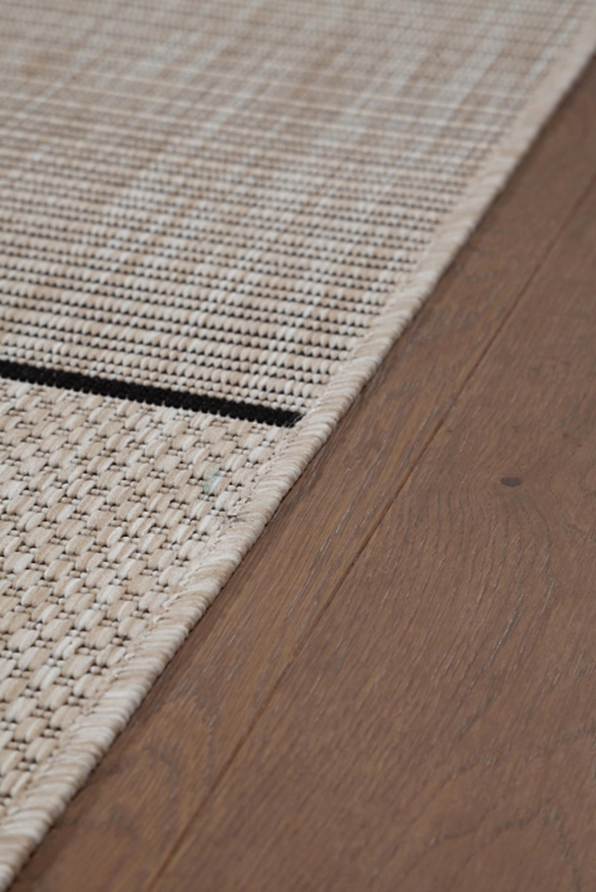 TEPPICH modern Flachgewebe GRAZIELLA Beige 120 x 170 cm - Beige, Textil (120/170cm) - Novatrend