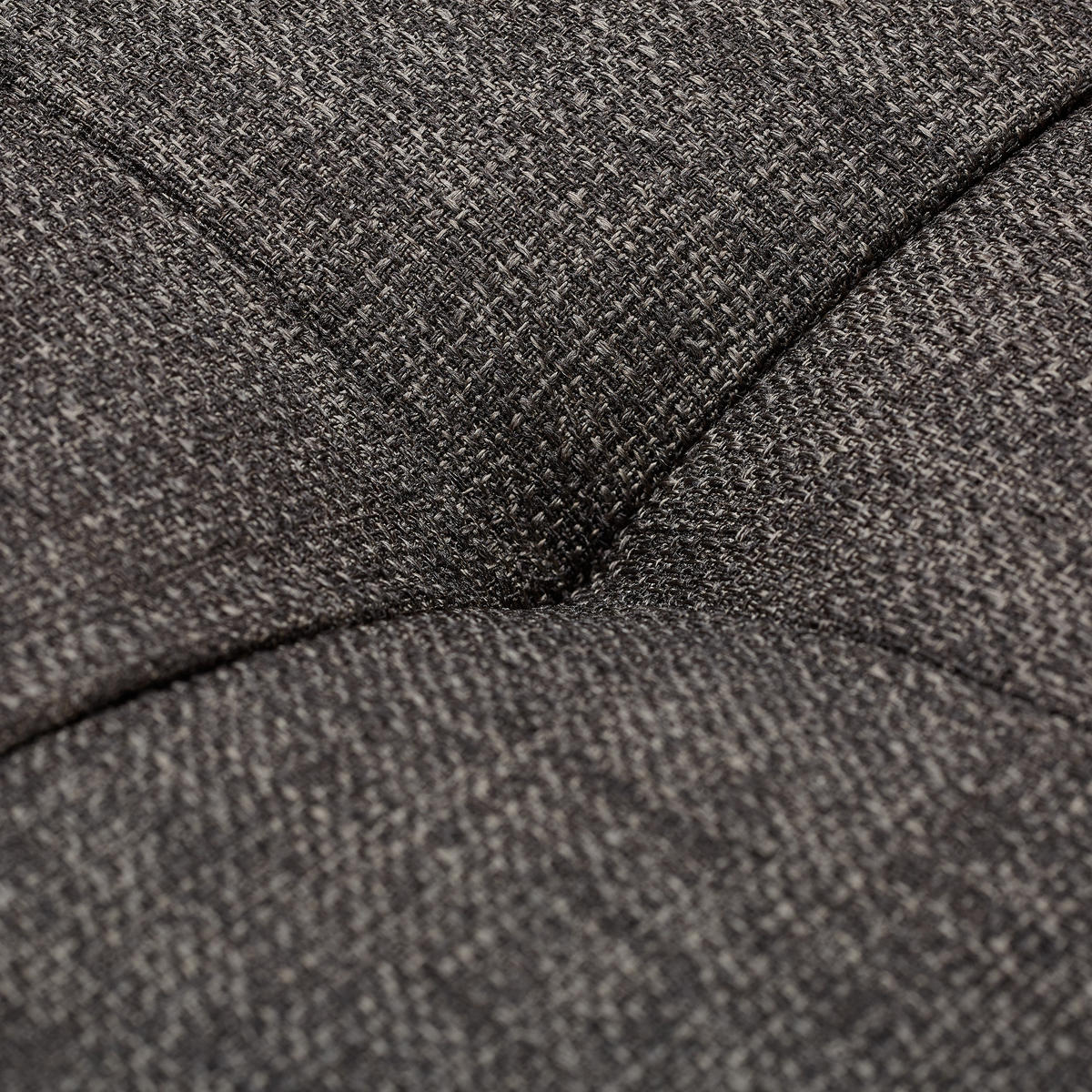 SITZBANK - Braun, Holzwerkstoff/Textil (75.5/38.5/37.5cm) - Relaxdays