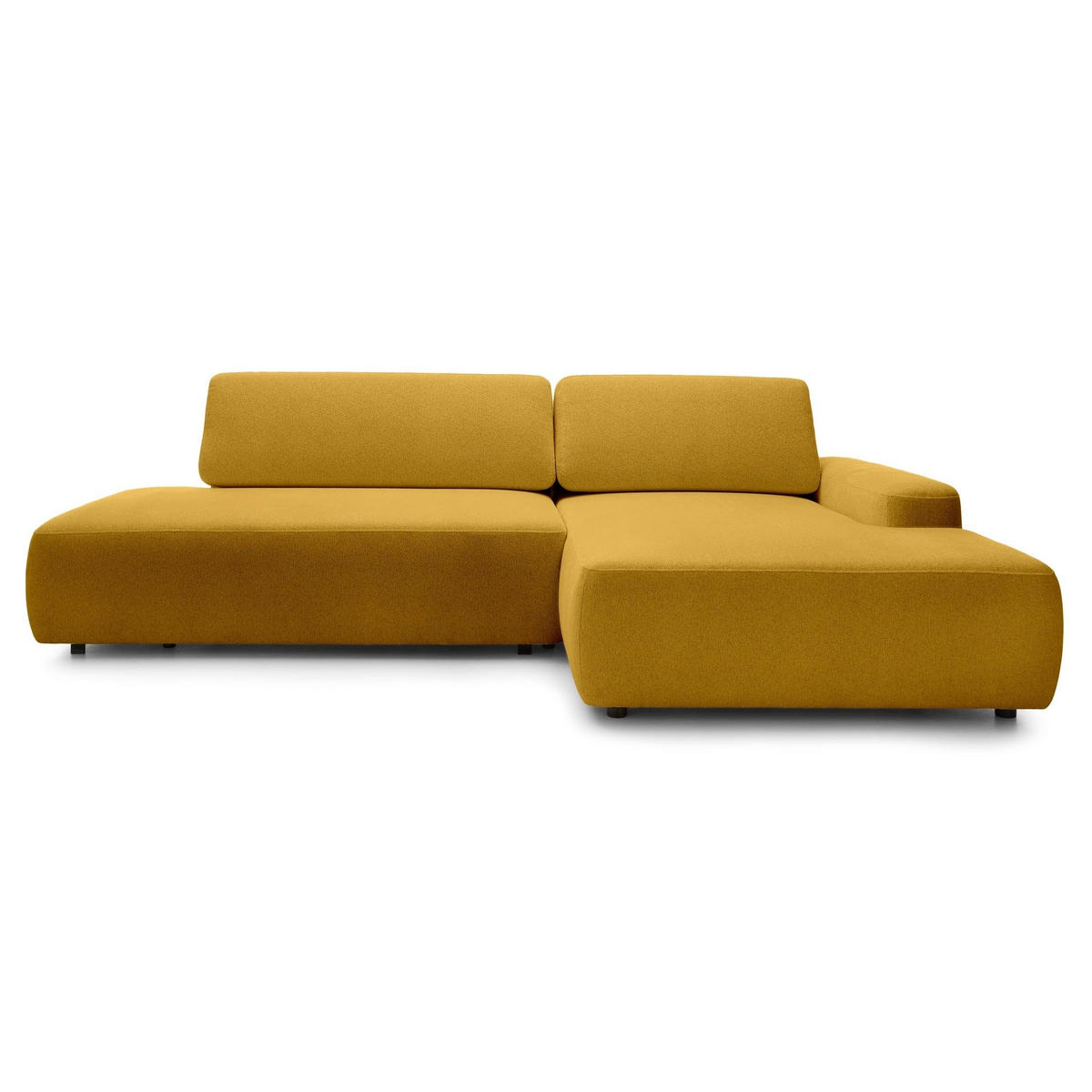 ECKSOFA Bamby Honigeiche 276 cm - Honigeiche, Textil (276/82/164cm) - Pillovely