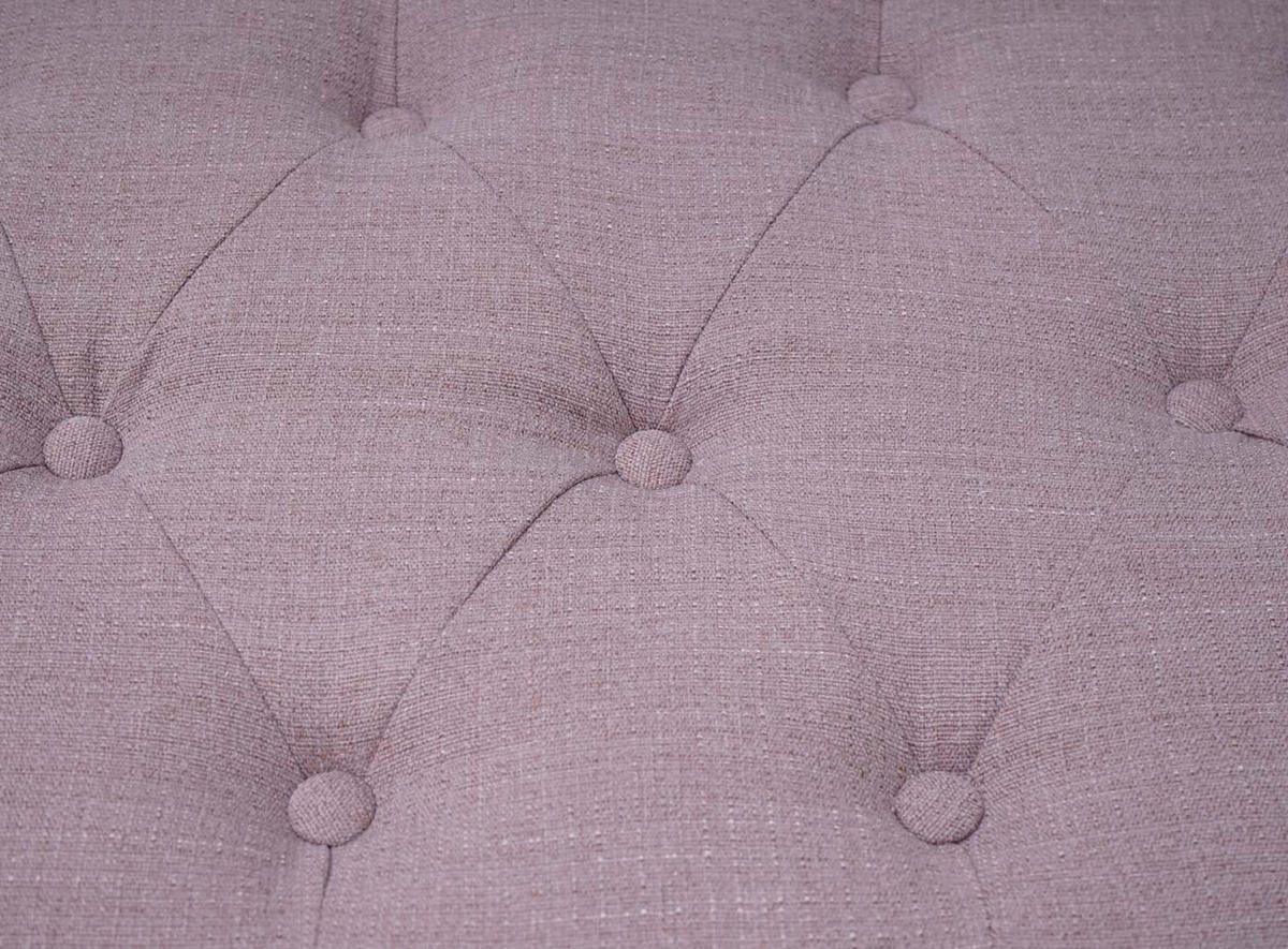 OTTOMANE WASSERABWEISEND Pink - Pink, Textil (77/39/47cm) - MCW