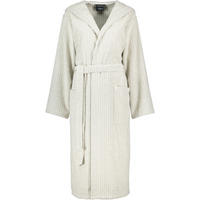 BADEMANTEL DAMEN KAPUZE KAPUZE 6137 NATUR-ZIRBE - 34 - Beige, Textil (Mnull) - Cawoe