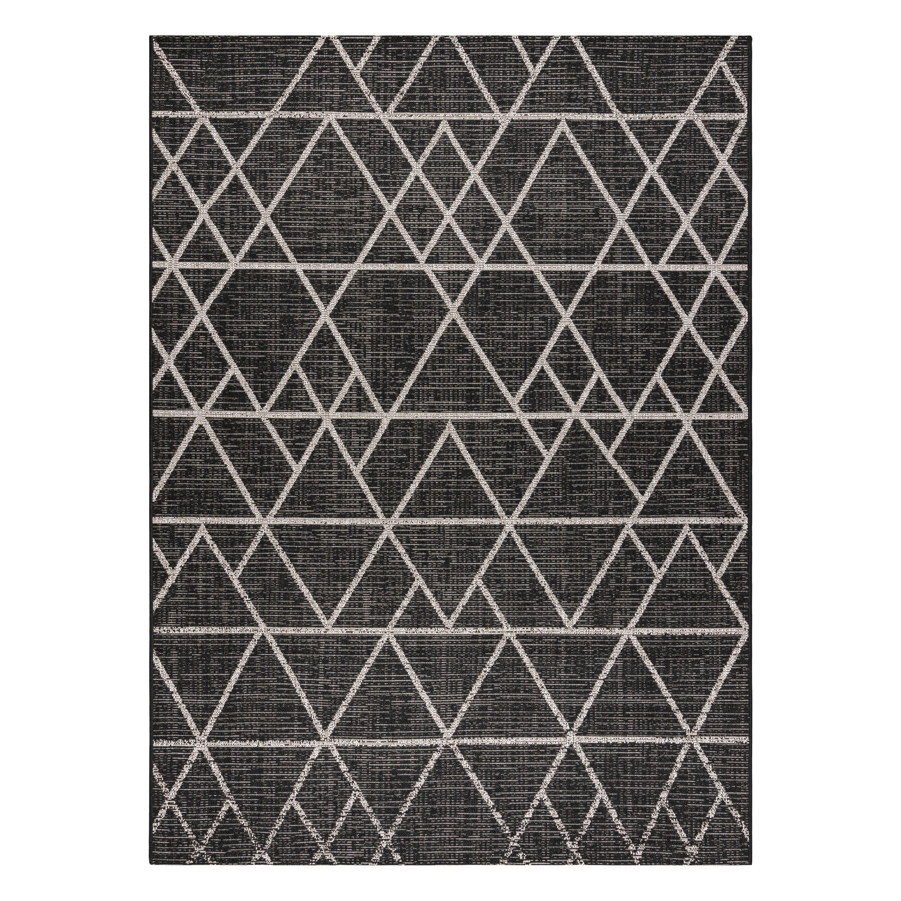 TEPPICH Floorlux 120/170 cm - Schwarz, Textil (120/170cm) - rugsX