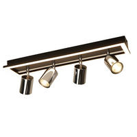 DECKENLEUCHTE Day 52/13/15.5cm - Schwarz, Metall (52/13/15.5cm) - Nettlife