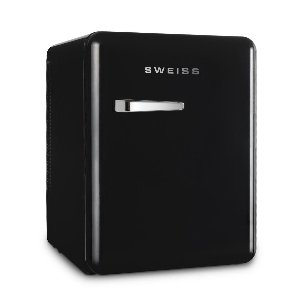 MINIKÜHLSCHRANK WEISS9 Schwarz, Retro, 31 L - Schwarz, Metall (42/54/48cm) - SWEISS