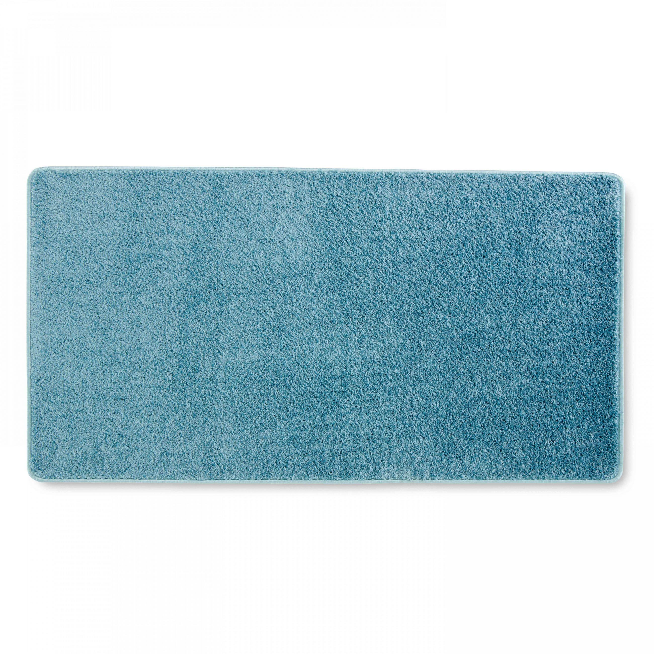 TEPPICH, 80 x 150 cm, Blau - Blau, Textil (150/80cm) - Oviala