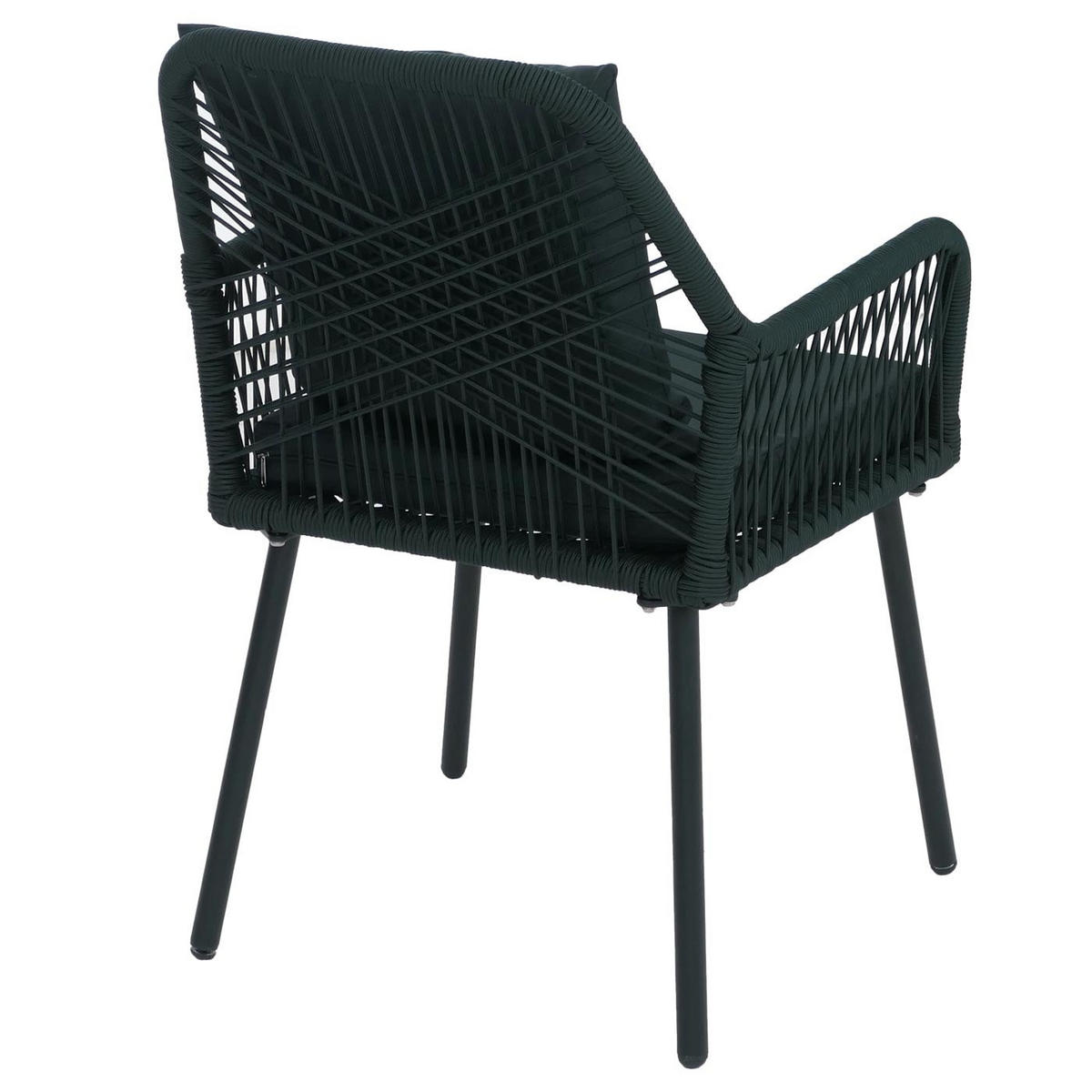 GARTENSTUHL 2er-Set 81x54x62cm Grün - Grün, Metall (54/81/62cm) - PROREGAL