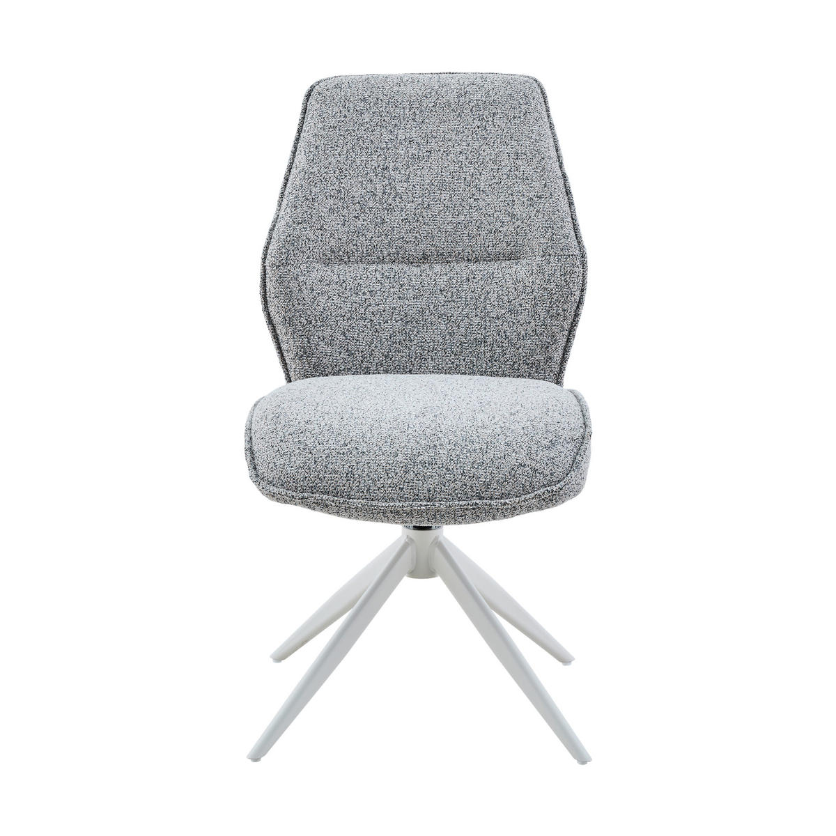 ESSZIMMERSTUHL Hera Grau 63/63/83 cm 2-er Set - Grau, Textil (63/83/63cm) - Starfurn