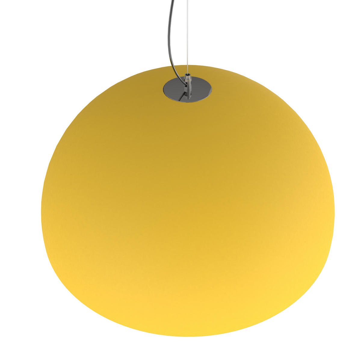 HÄNGELEUCHTE - Gelb, Metall (60/60/30cm) - Lumicom