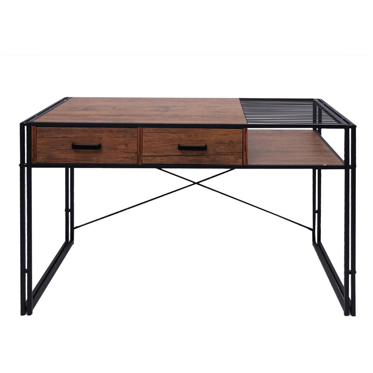 SCHREIBTISCH rechteckig Buche Dekor - Buchefarben, Holzwerkstoff (76/120/73cm) - MCW