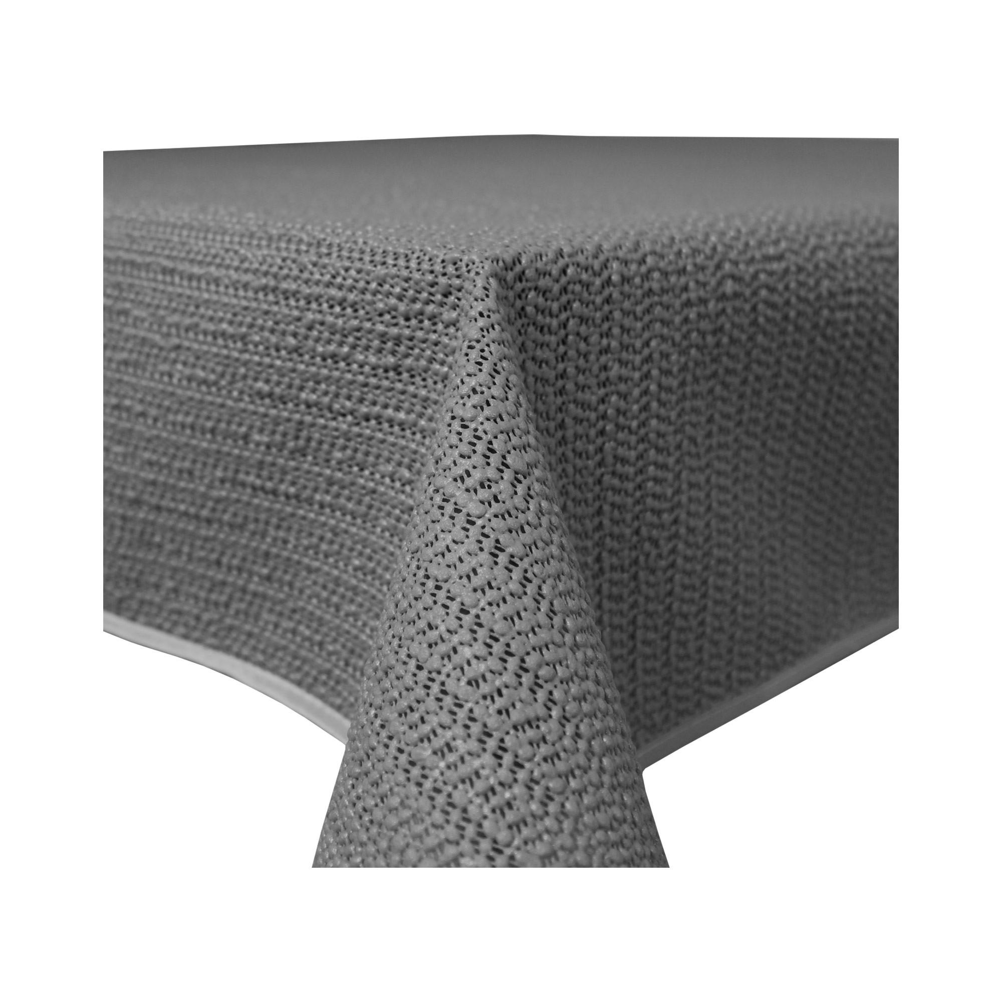 TISCHDECKE Outdoor rechteckig 130/220 cm Grau - Grau, Kunststoff (130/220cm) - TiborTex