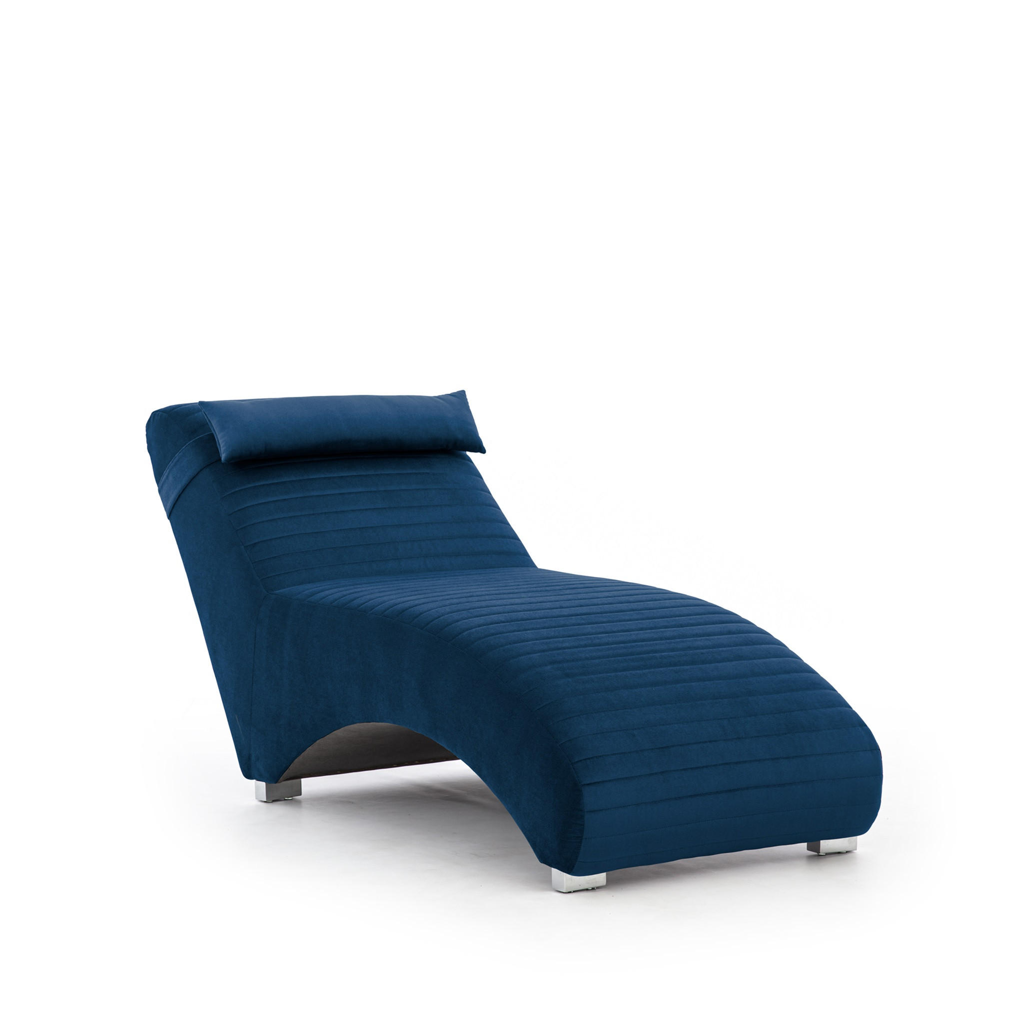 RELAXLIEGE Abramo In Kronos - Blau, Holzwerkstoff/Textil (73/80/170cm) - Fun Möbel