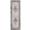 LÄUFER Laury Grau 80x240 cm - Grau, Textil (80/240cm) - benuta Pop