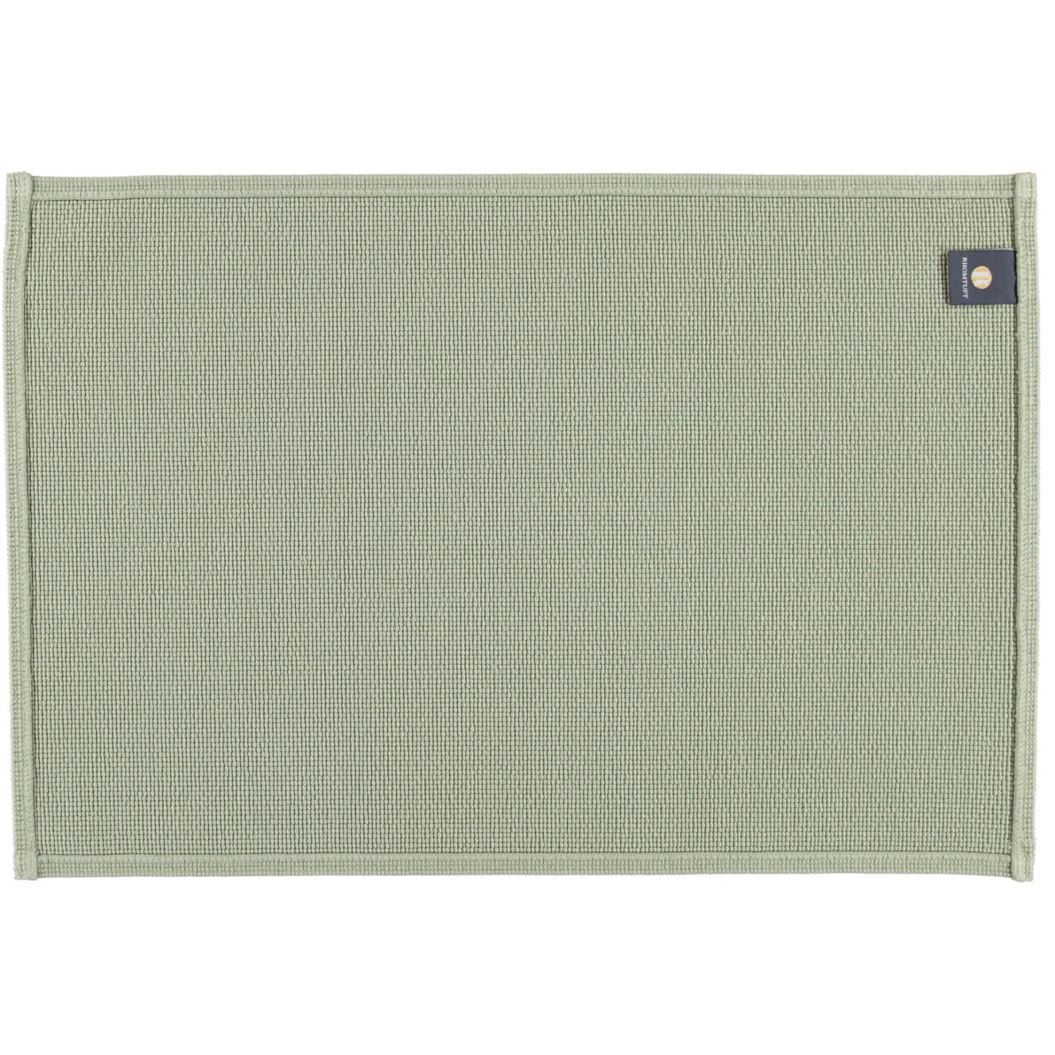 BADEMATTEN PLAIN JADE - 90 - Jadegrün, Textil (60/90cm) - Rhomtuft