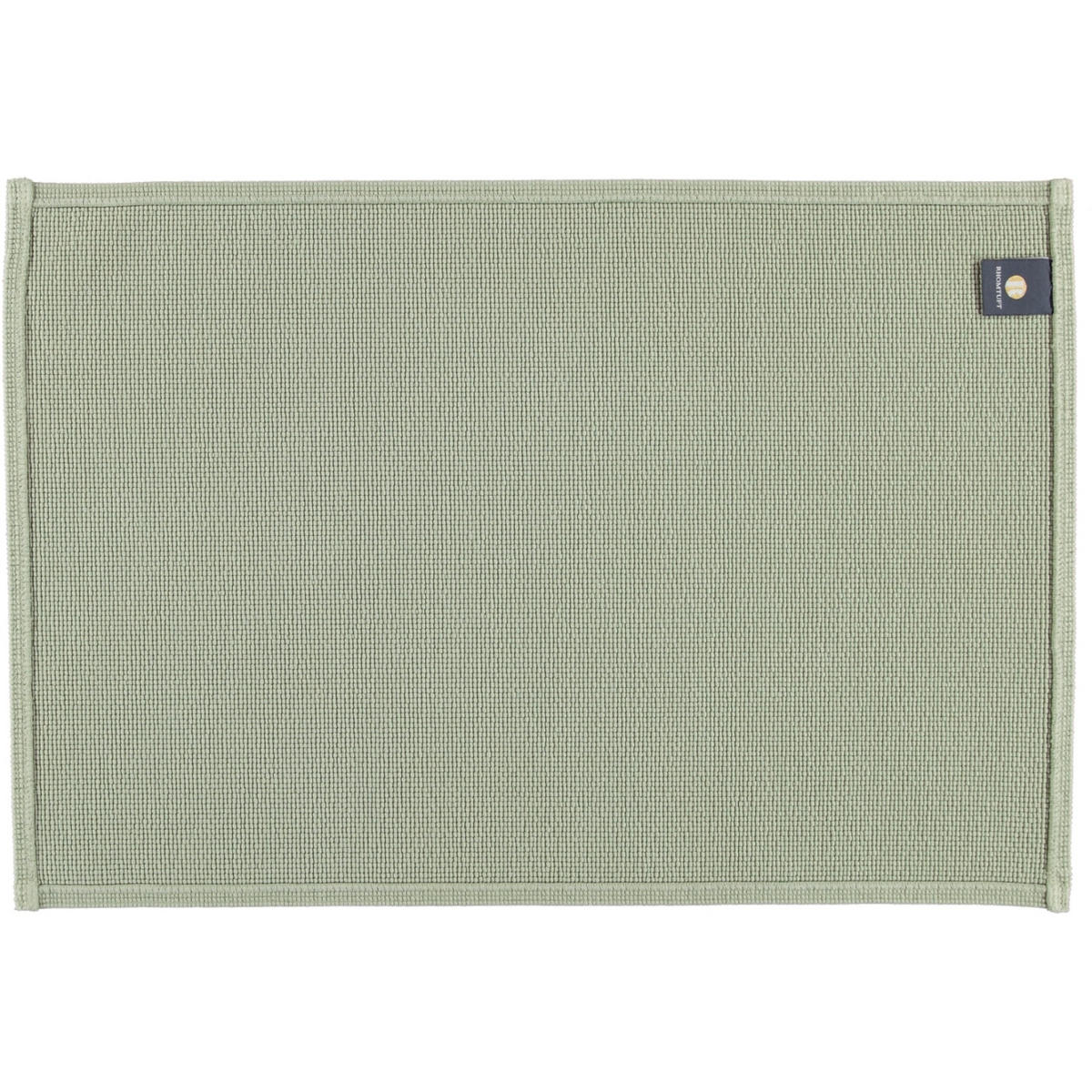 BADEMATTEN PLAIN JADE - 90 - Jadegrün, Textil (60/90cm) - Rhomtuft