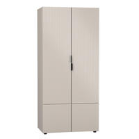 ORMAR 4 vrata Soly Kašmir - bež, drvni materijal (90.4/198.5/56.1cm) - Petits-meubles