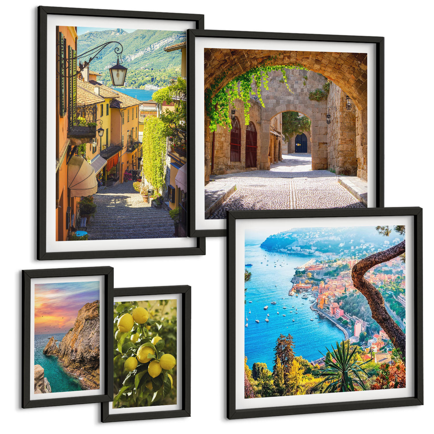 Tulup Bilder Schwarz 40x60 cm