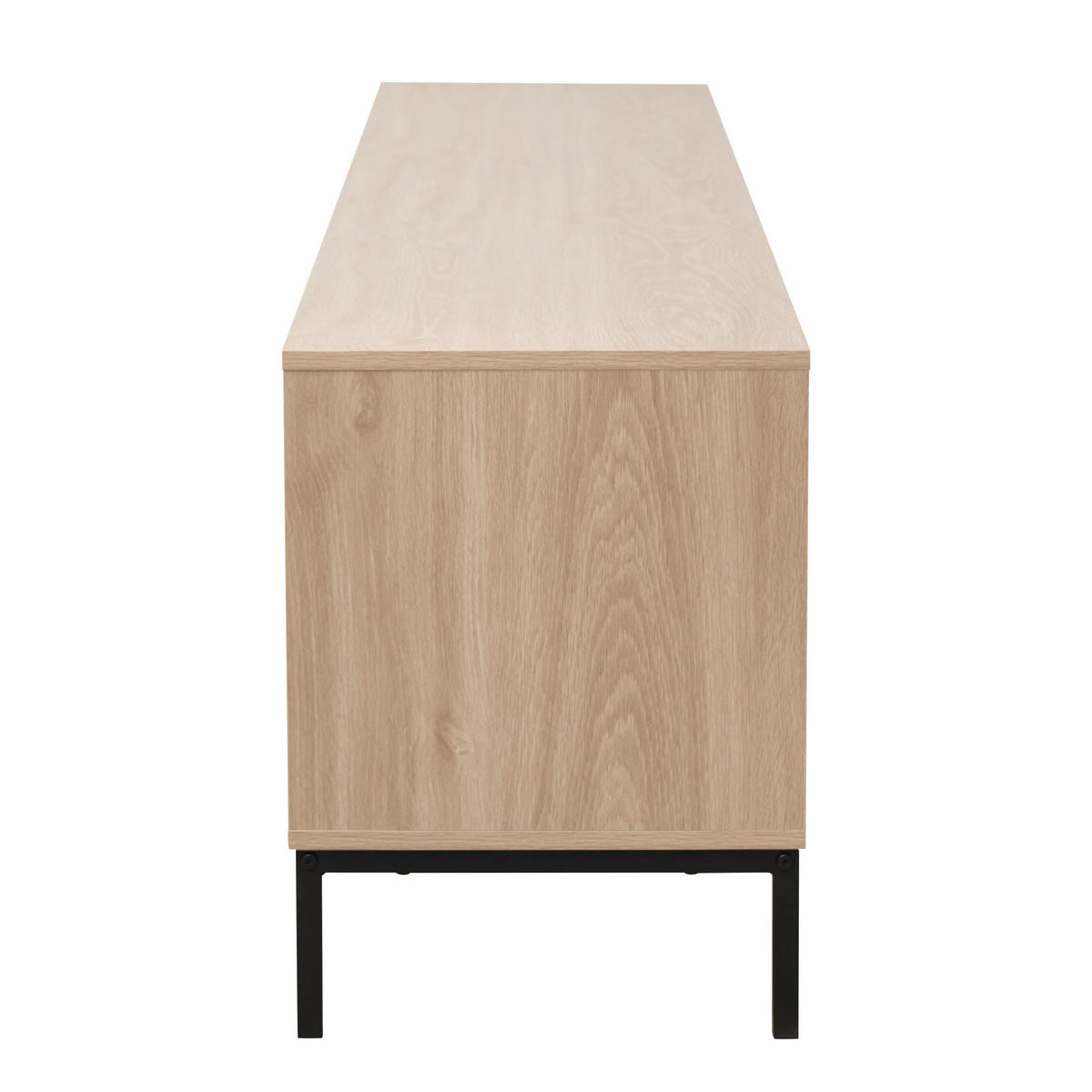 TV-SCHRANK, helles Holzeffekt - Beige, Holz (40/54/200cm) - Oviala