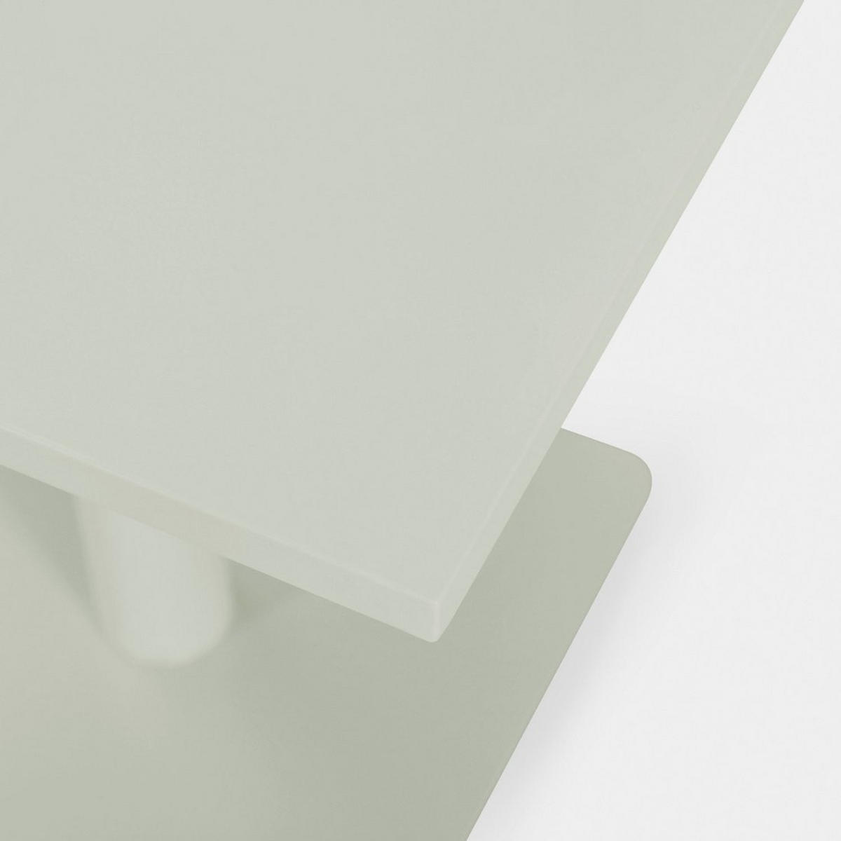 ESSTISCH Thule Grün 70 cm x 76 cm - Grün, Metall (70/70/76cm) - Klast Home