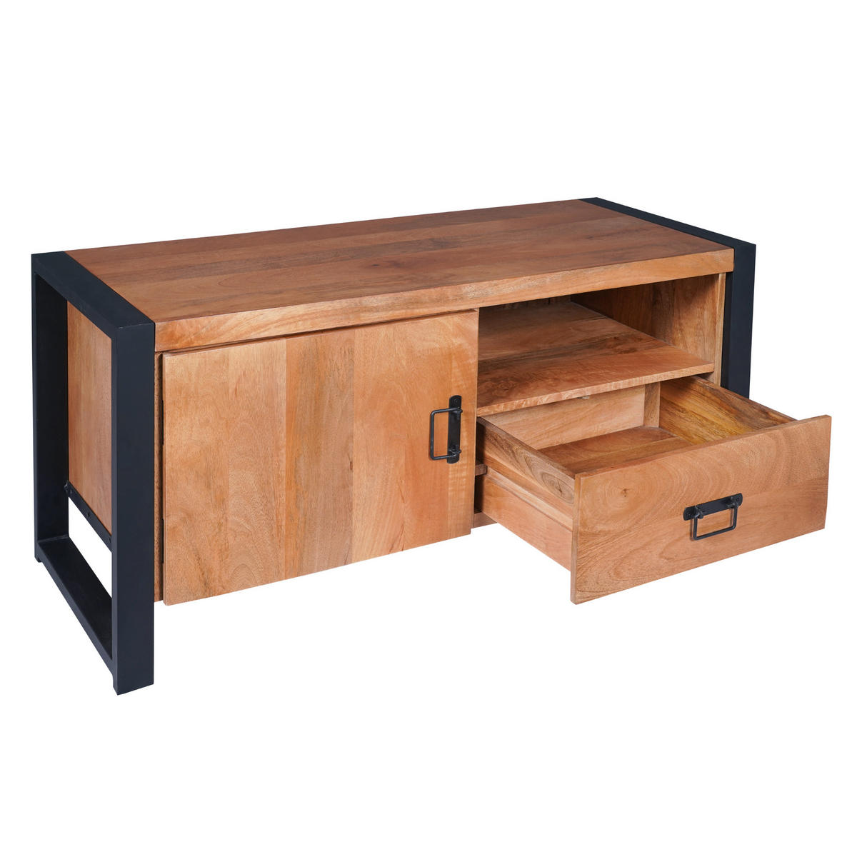 TV-MÖBEL Boaz Braun 45/110/55 cm - Braun, Holz (110/55/45cm) - Starfurn