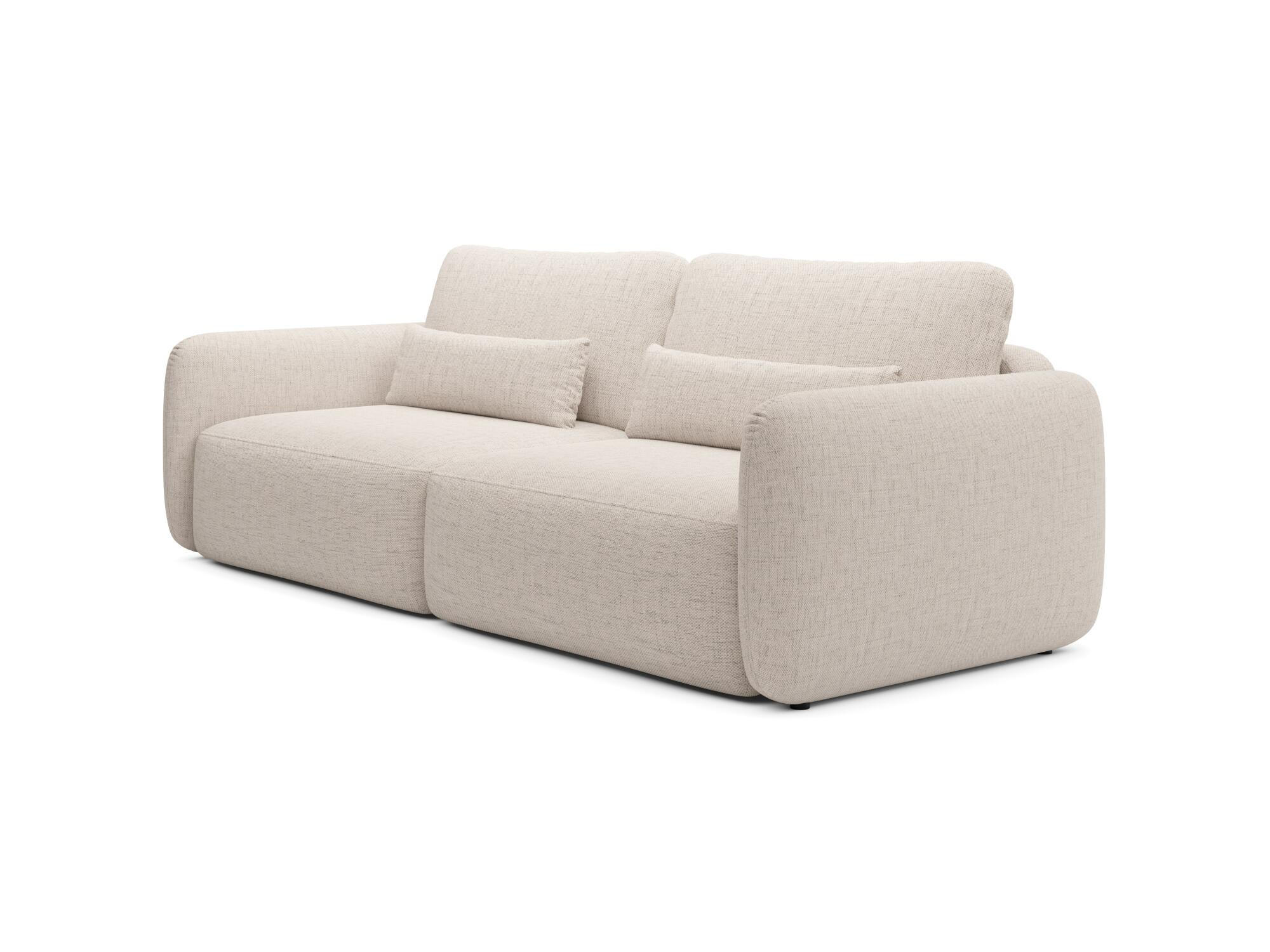 SOFA MOSSA Beige 238x103x87 cm - Beige, Textil (238/87/103cm) - FURNLUX