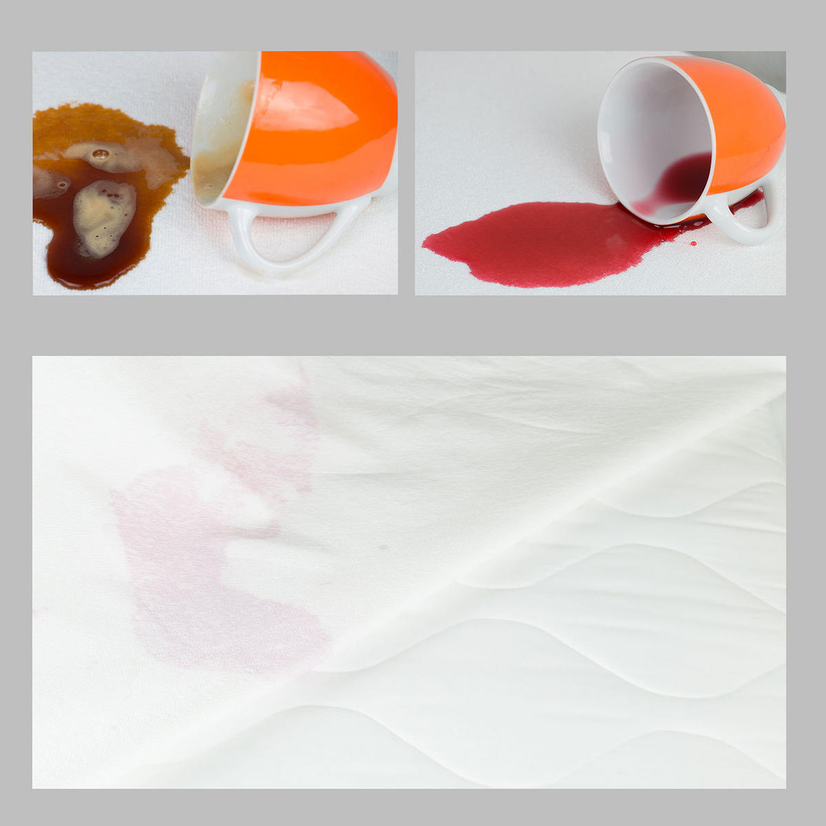 MATRATZENAUFLAGE, 100x200 cm, 75% Baumwolle, 25% Polyester, Weiß - Weiß, Textil (100/200cm) - Zollner