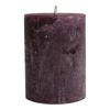 KERZE Rustic Outdoor Violett 15/15/20cm - Aubergine, Paraffin (15/20/15cm) - PTMD Collection