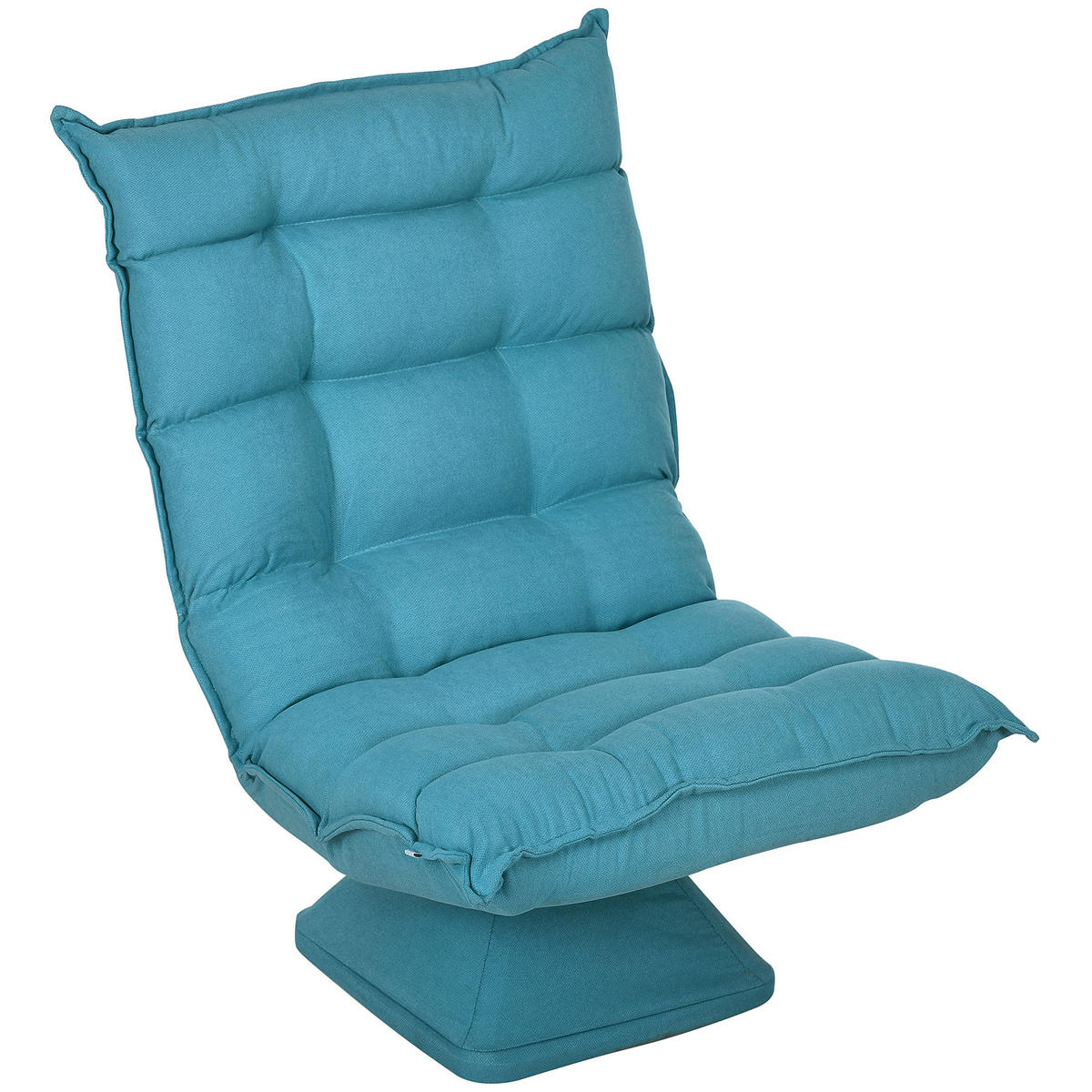 RELAXSESSEL DE-06634 drehbar Blau - Blau, Textil/Metall (70/95/62cm) - ComfortXL