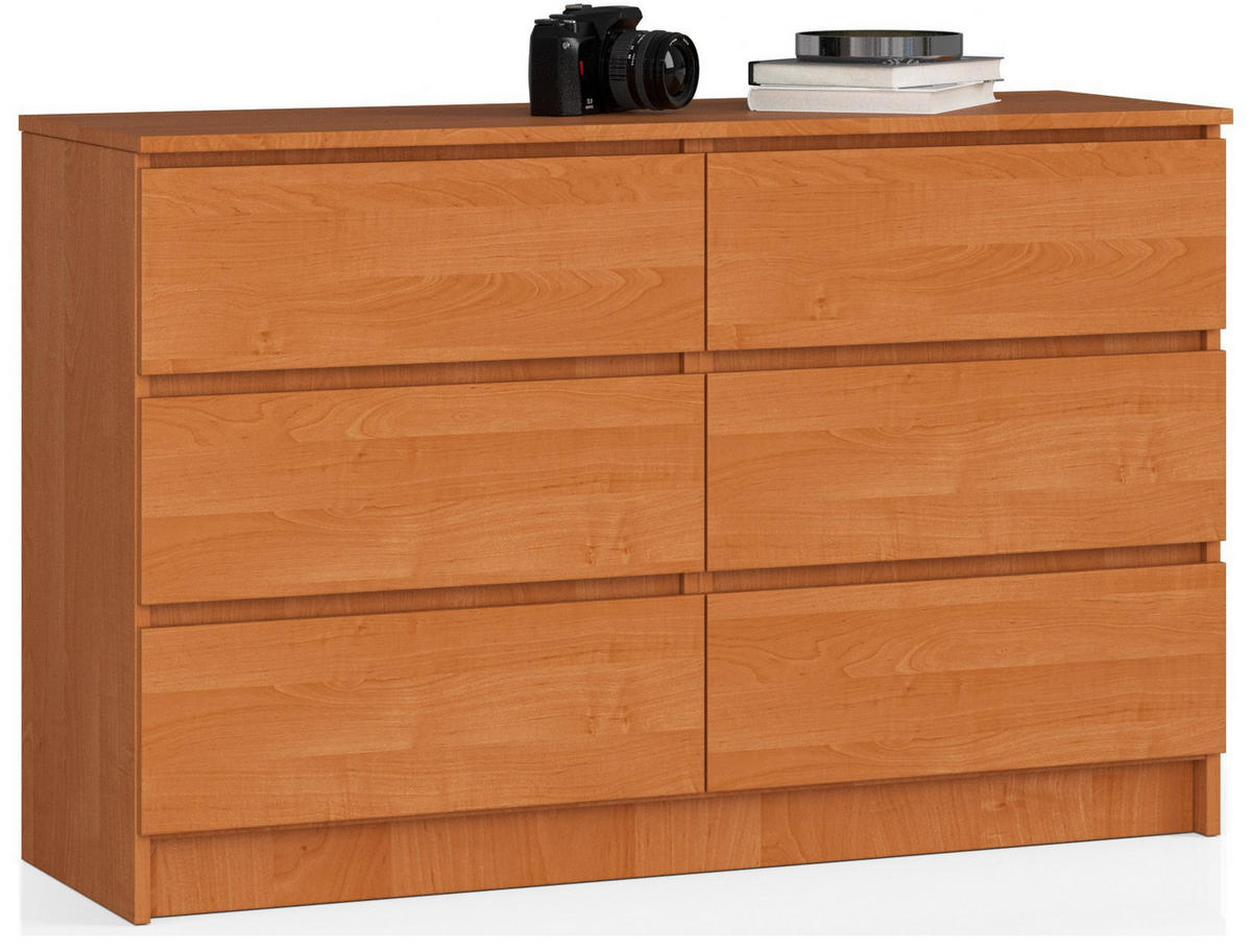 KOMMODE Erlefarben 120x40x77 cm - Erlefarben, Holzwerkstoff (120/77/40cm) - Akord