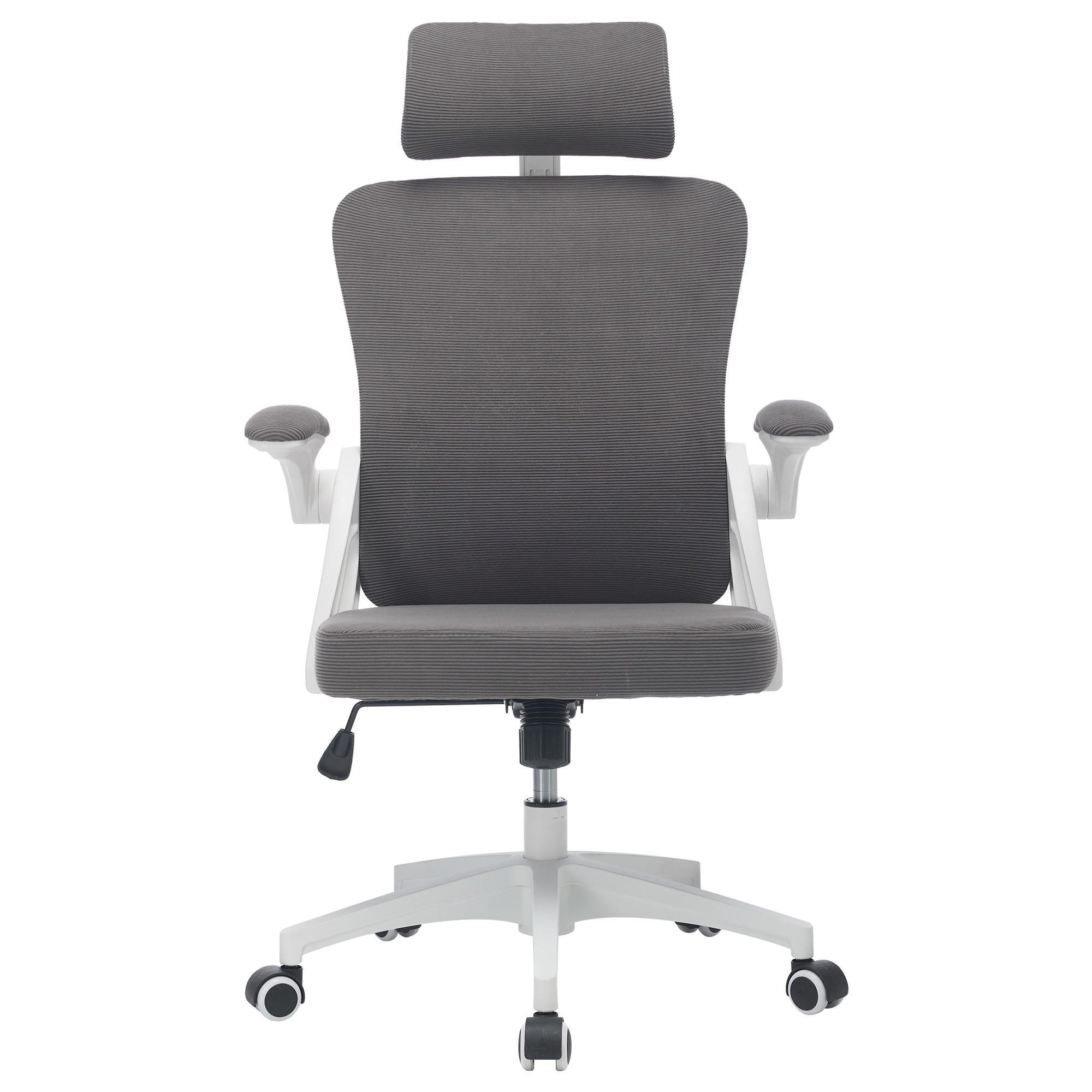 BÜROSTUHL Grau 58/65/108 cm - Grau, Metall (58/108/65cm) - PANGIVO
