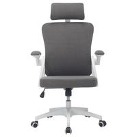 BÜROSTUHL Grau 58/65/108 cm - Grau, Metall (58/108/65cm) - PANGIVO