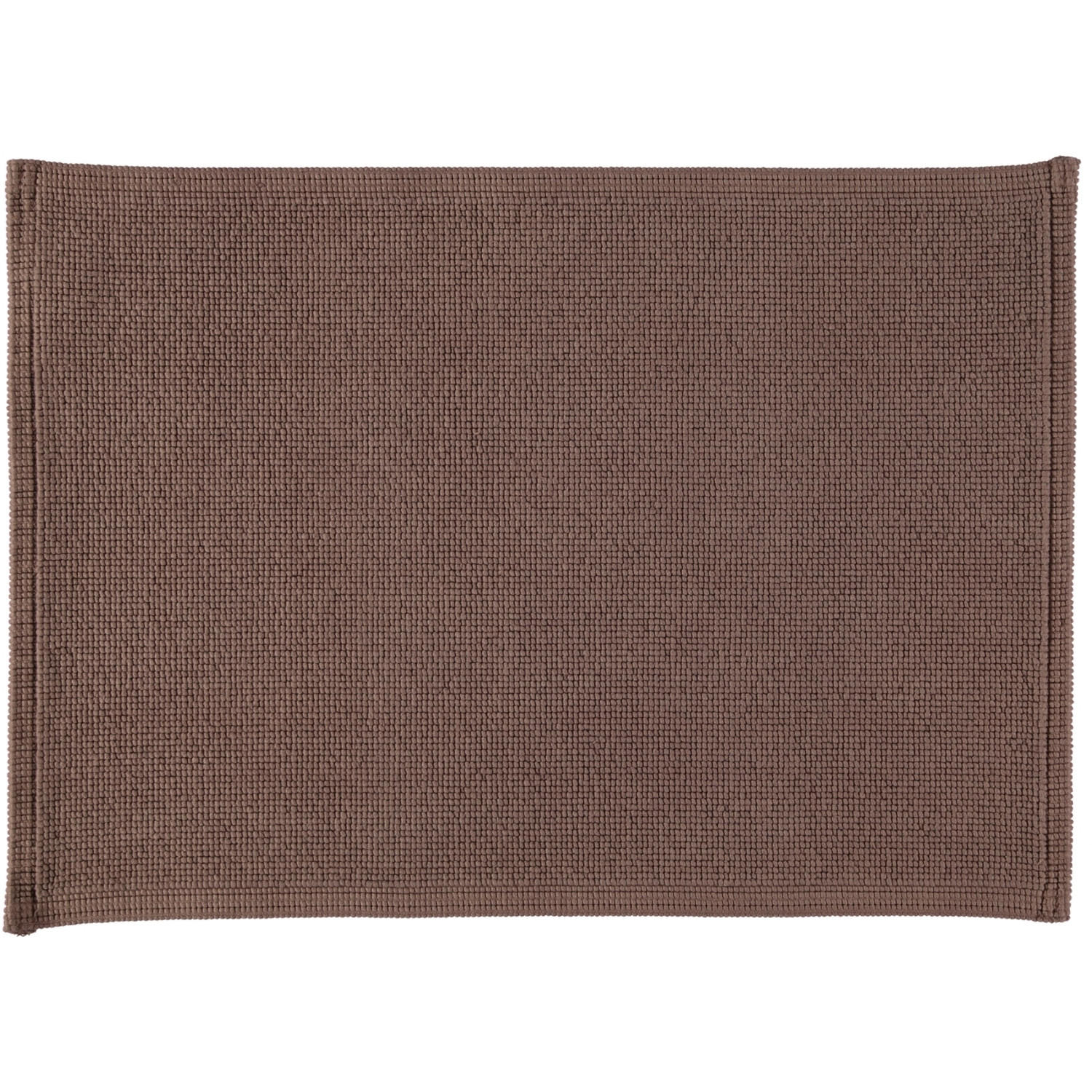BADEMATTEN PLAIN TAUPE - 58 - Taupe, Textil (50/70cm) - Rhomtuft
