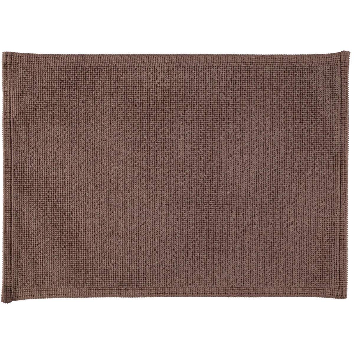 BADEMATTEN PLAIN TAUPE - 58 - Taupe, Textil (50/70cm) - Rhomtuft