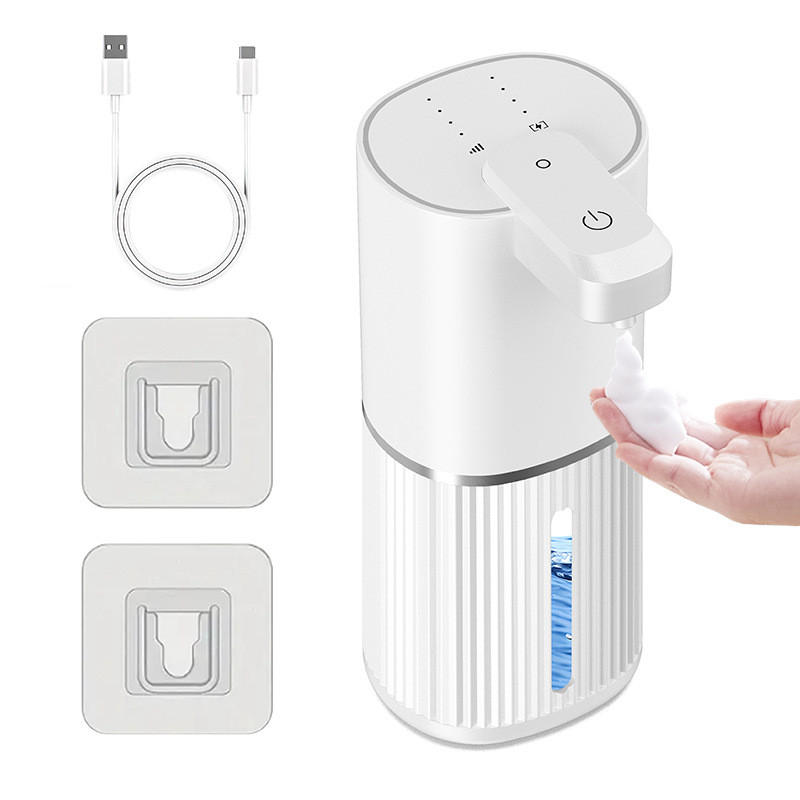 SENSORSEIFENSPENDER , Automatischer Seifenspender 380 ml - Weiß, Kunststoff (8/8/20cm) - BELZ