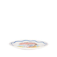 TELLER Sunny Days in Bunt - 22cm - Multicolor, Keramik (21.8/21.8/2.5cm) - Blond Amsterdam