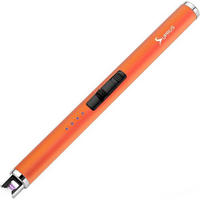 STABFEUERZEUG USB Aufladbar Plasma Orange - Orange, Kunststoff (4.1/1.9/17.9cm)