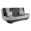 SCHLAFSOFA Pinto - Hellgrau/Schwarz, Holzwerkstoff/Kunststoff (190/94/90cm) - MIRJAN24