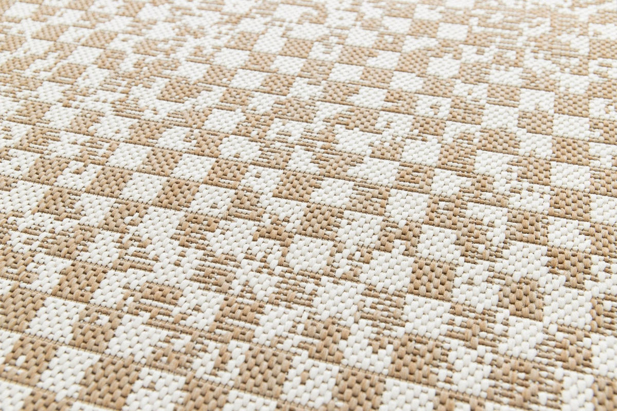 DESIGN Teppich für Innen und Außen beige - Beige, Textil (160/230cm) - AFK Living