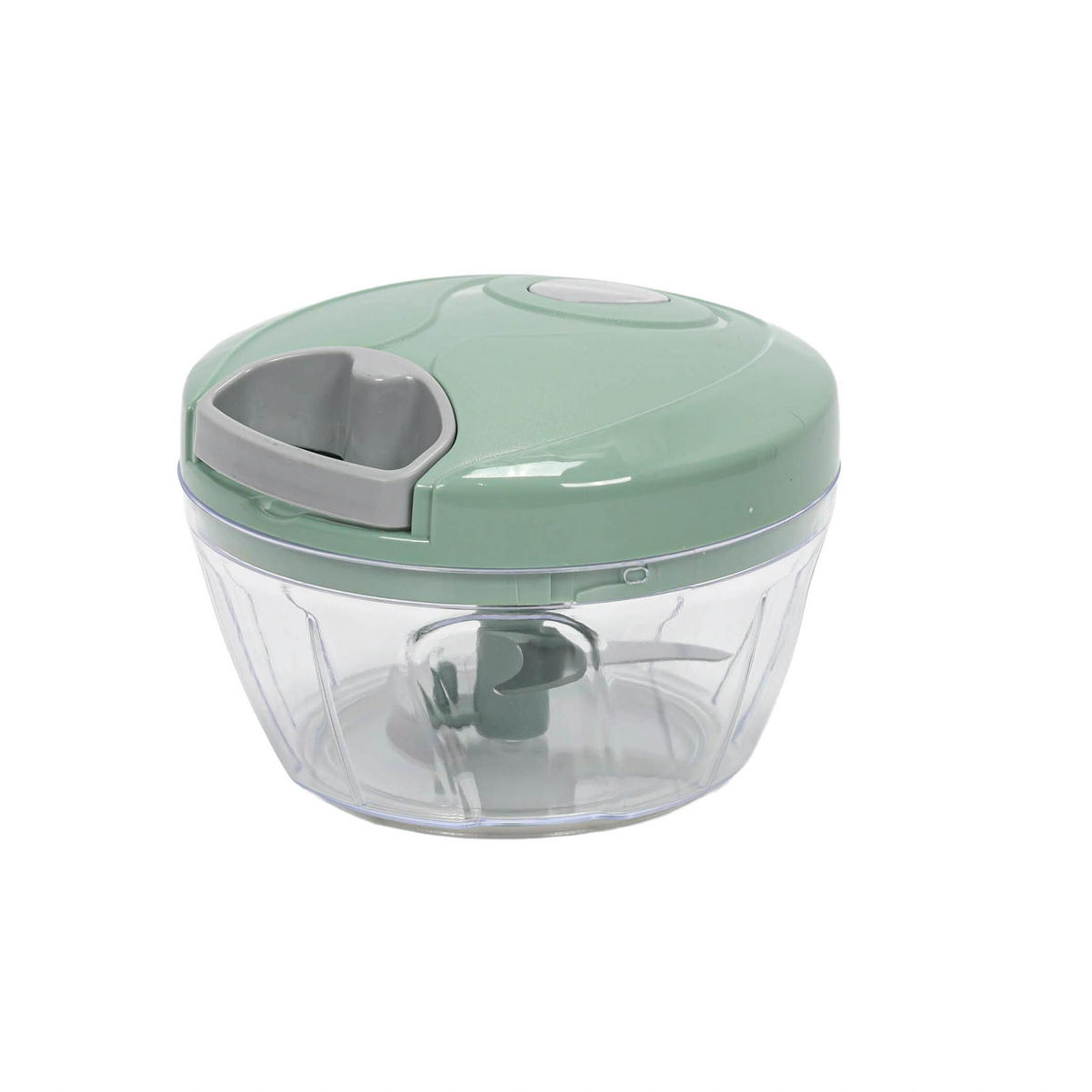 GEMÜSE- UND OBSTSCHNEIDEMASCHINE manuell 13/9 cm - Grün, Kunststoff - Excellent Houseware