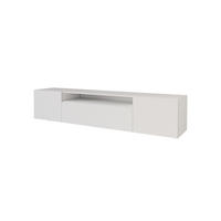 LOWBOARD ELIO-W 200x40x41 cm - Weiß - Weiß, Holzwerkstoff (200/40/41cm) - ALTDECOR