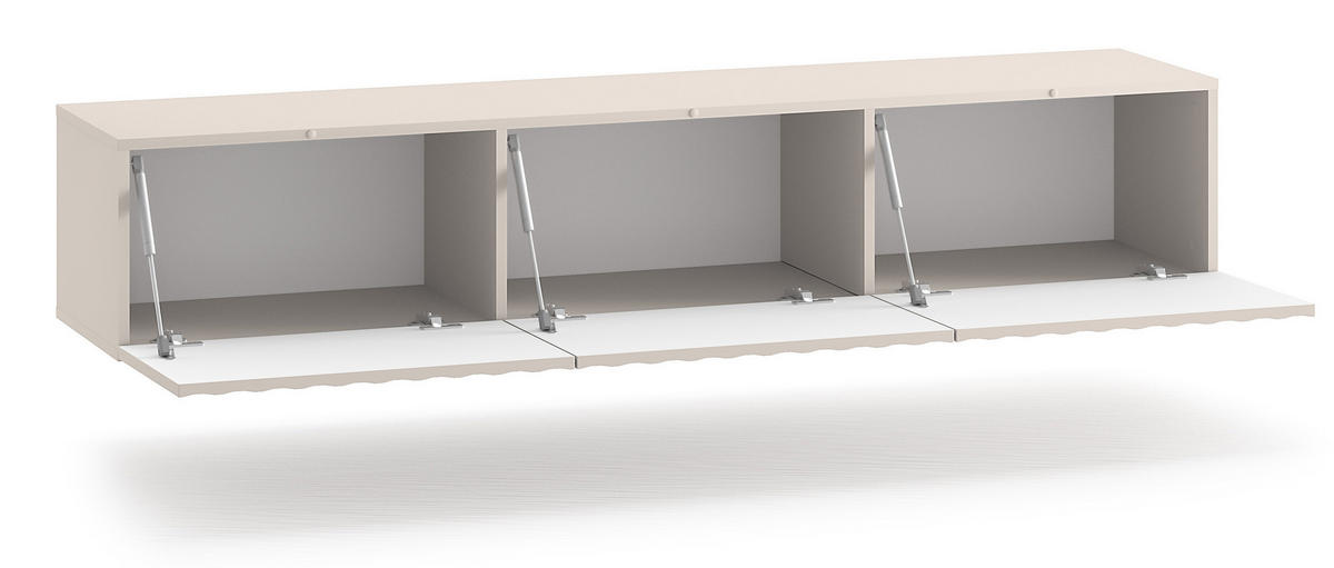 TV-HÄNGEBOARD Derriva Hellbeige 170 cm - Ecru/Beige, Holzwerkstoff (169.8/31.7/37cm) - Selsey