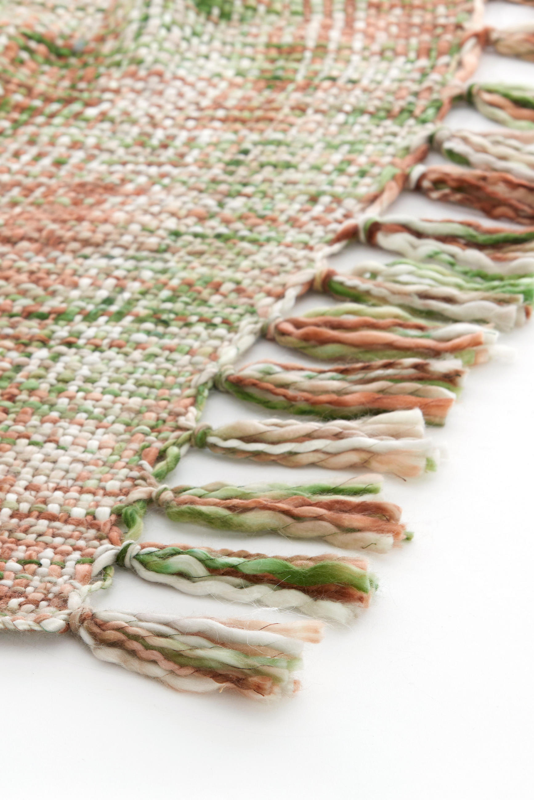 PLAID Fuenta Grün 170/130/0,5 cm - Grün, Textil (130/170cm) - Light & Living