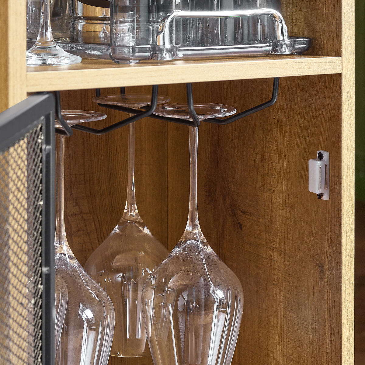 BARTISCH Vintage - Braun, Holzwerkstoff/Metall (110/105/50cm) - SoBuy