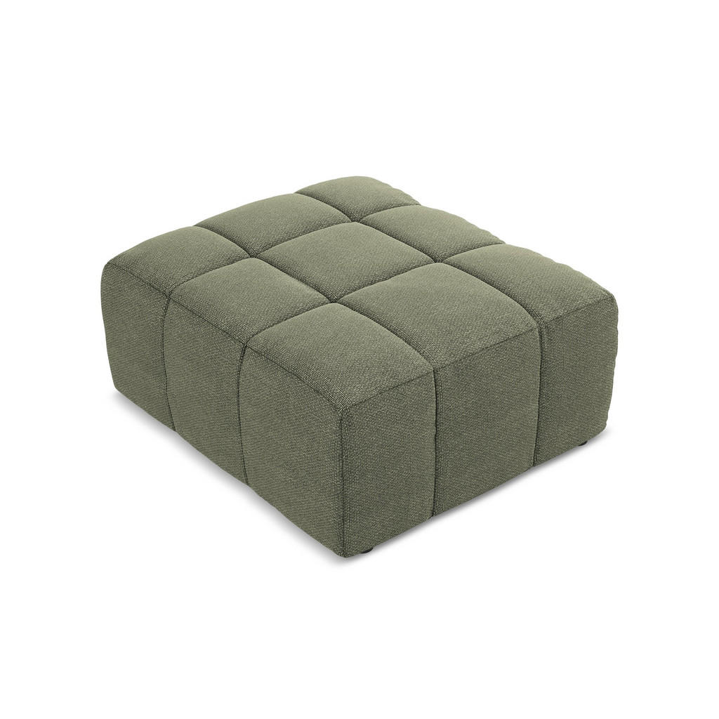 Thumbnail - Makamii Pouf, Olivgrün, Textil, Holzwerkstoff, 1-Sitzer, 75x41x90 cm, Hergestellt in Europa, Oeko-Tex®, Wohnzimmer, Sofa...