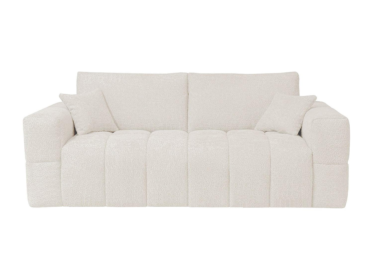SCHLAFSOFA - 4 Personen - Stoff - Beige - - Beige, Textil (235/90/105cm) - Vente-Unique