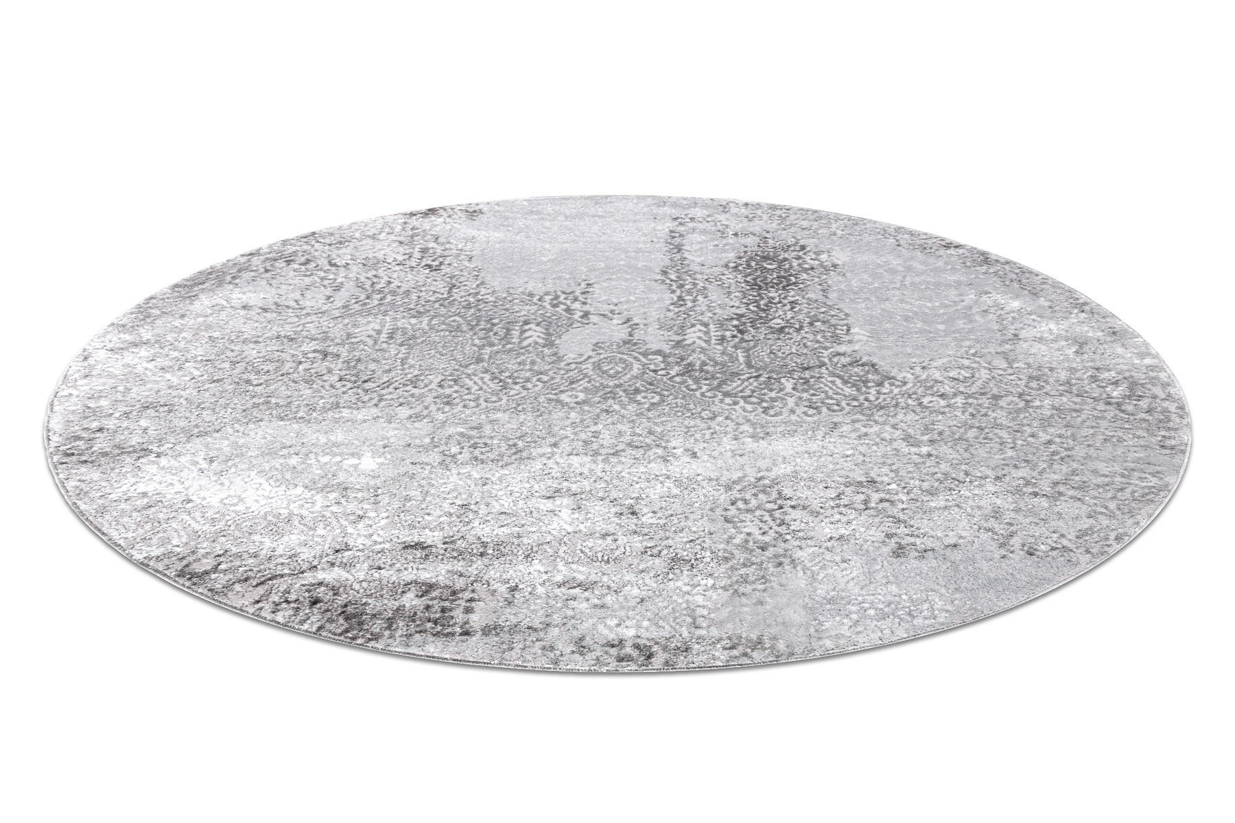 TEPPICH Mefe 100 cm - Grau, Textil (100/100cm) - rugsX