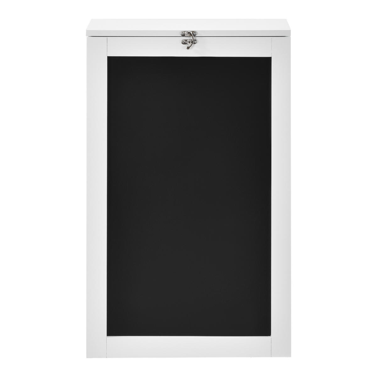WANDKLAPPTISCH Kläppen - Weiß, Holzwerkstoff (50/156/91.5cm) - [en.casa]